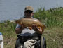 Wild Carp Companies Staffer Darryl Storie poses with 17 lb, 0 oz Common.