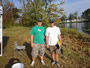 (from left) Tournament Directors Jason Bernhardt and Sean Sauda of Wild Carp Companies.