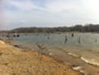 The view from Peg 10 (Keith Cisney, Darren Deyoung and Runner Derek Cisney). Lake Fork, TX