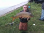 Kevin Jackson with a 10.4 lb common carp caught during Session 3 in Fulton, NY