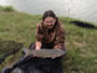 Jason Black with a 7.0 lb grass carp caught during Session 3 of the Wild Carp Club of Houston.