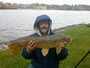 Pat Anderson with a 13.14 lb common from session 6.