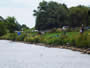 A view of the anglers along the bank during Session 4 of the Wild Carp Club of Quebec.