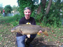 Cori Blake with a 22.5 lb common caught during Session 1 of the Fall 2011 season of Wild Carp Club of Central NY.