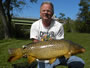 Jim Blake with a 25.0 lb common caught during Session 1 of the Fall 2011 season of Wild Carp Club of Central NY.