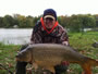 Jason Bernhardt with a 18 lb, 14 oz common caught during session 4 of Wild Carp Club of Central NY.