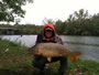 Jason Bernhardt with a 21 lb, 0 oz common caught during session 4 of Wild Carp Club of Central NY.