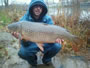 Scott Osmond with a 26.2 lb common caught during day 2 of the Wild Carp Fall Qualifier