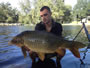 Ivan Petrov with an 18.7 lb common caught during the final hour of the August 18 CNY Summer Shootout in Liverpool, NY.