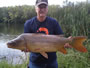 Len Sullivan with a nice catch during the Sept 15 CNY Shootout event at Onondaga Lake Park in Liverpool, NY