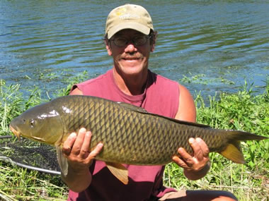 Bill Markle with a nice catch from the July 30 Shootout in Baldwinsville