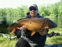 Jennifer Terriah (peg 31A) with an 11.12 lb mirror carp from the '12 Wild Carp Classic.