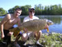 Kent Appleby (peg 20) with a 30.3 lb common caught during the '12 Wild Carp Classic.