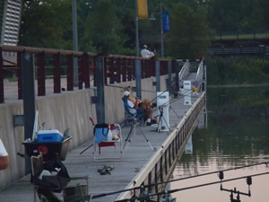 Anglers still managed to have a good time enjoying each other's company even though no carp were caught