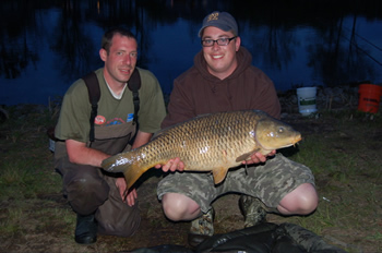 Chris Chiodo with a Nice Common from the Merrimack River