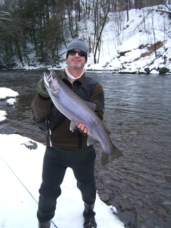 Paul with a nice Steelhead