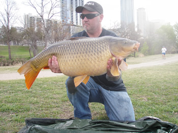 Scott Ferguson with a 31 lb, 12 oz common