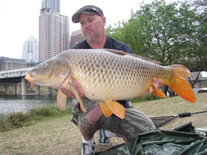 Scott Ferguson with a 34 lb, 8 oz common in Texis